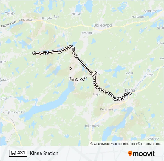 431  Line Map