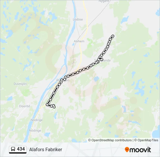 434  Line Map