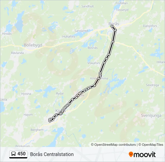 450  Line Map