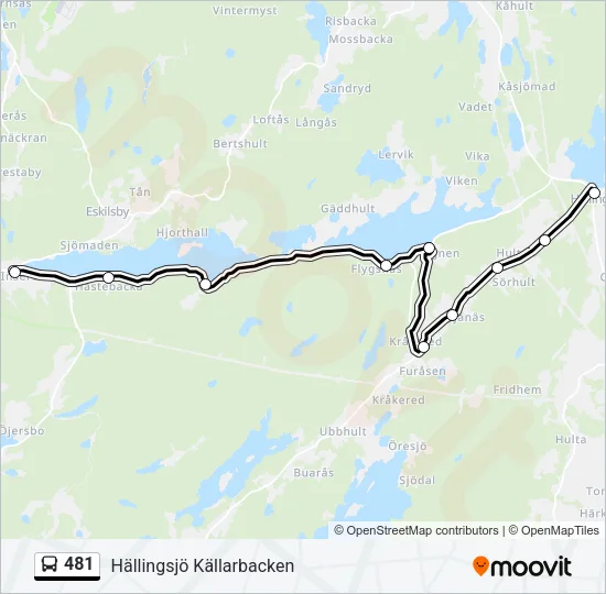 481  Line Map