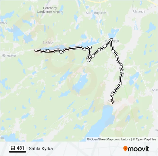 481  Line Map