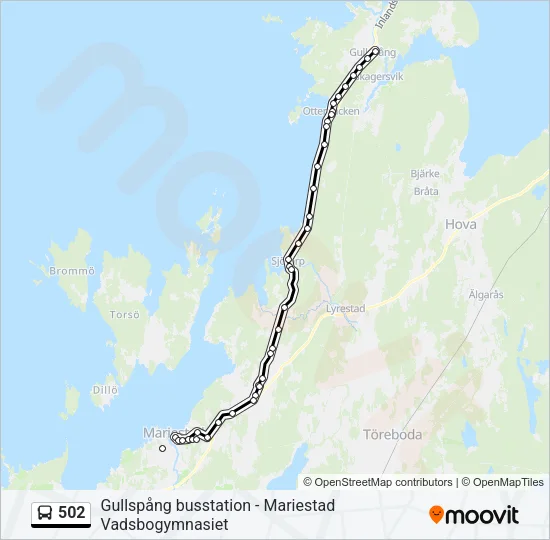502  Line Map