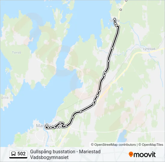 502  Line Map