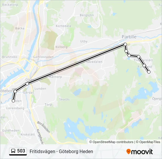 503  Line Map