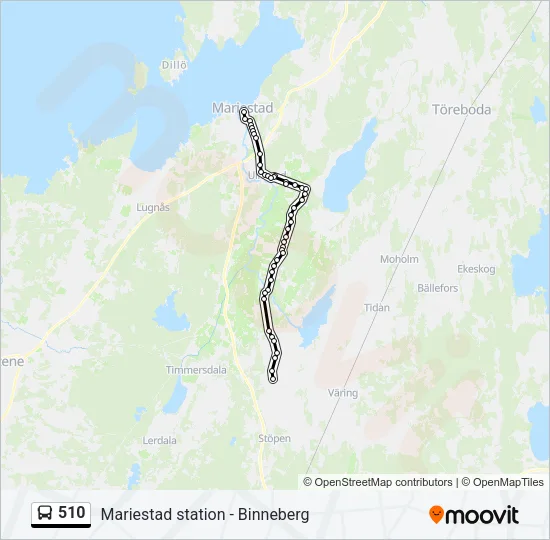 510  Line Map