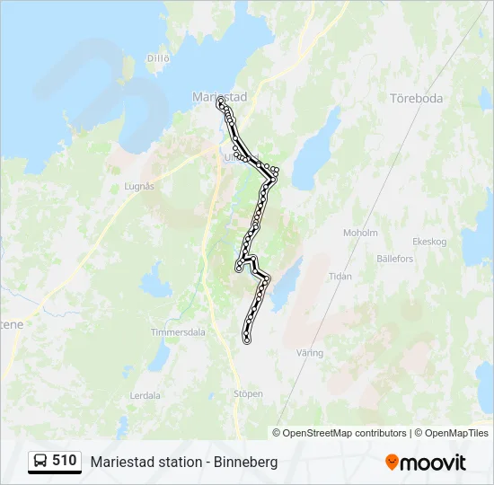 510  Line Map