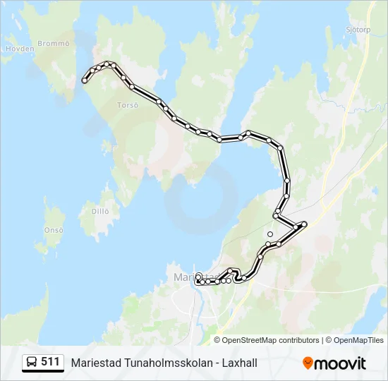 511  Line Map