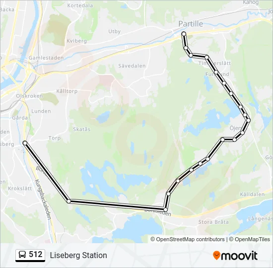 512  Line Map