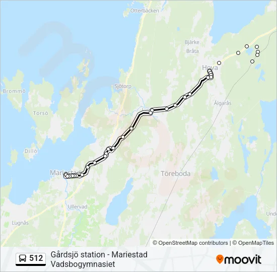 512  Line Map