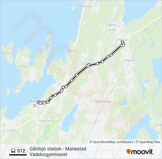 512  Line Map