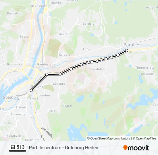 513  Line Map