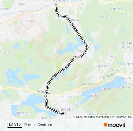 516  Line Map
