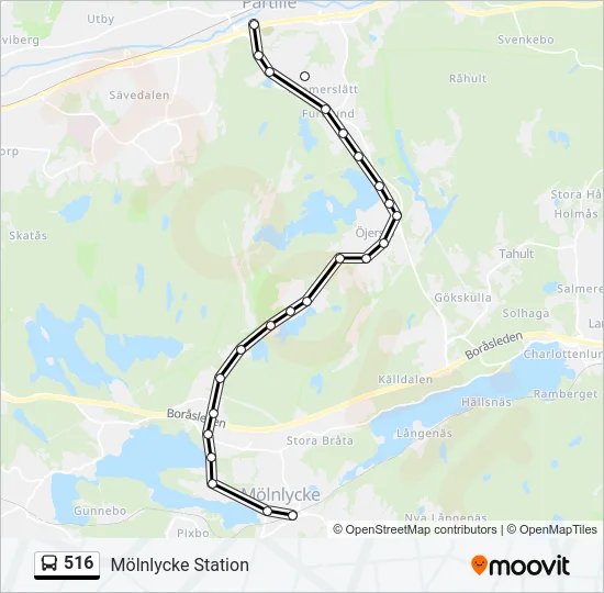 516  Line Map