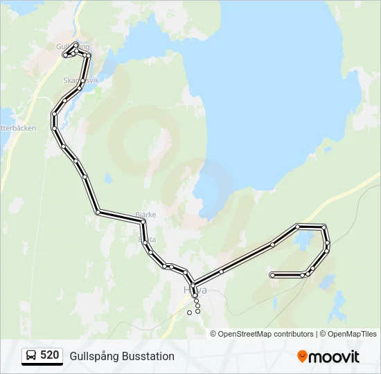 520  Line Map