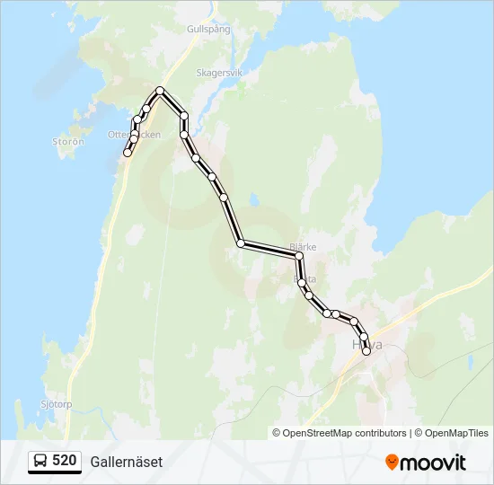 520  Line Map