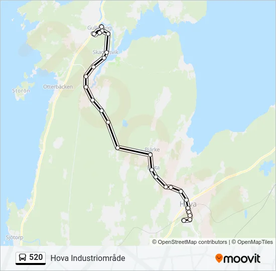 520  Line Map