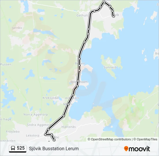 525  Line Map