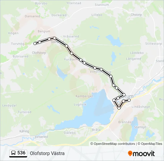 536  Line Map