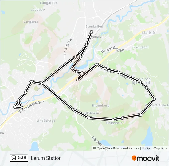 538  Line Map