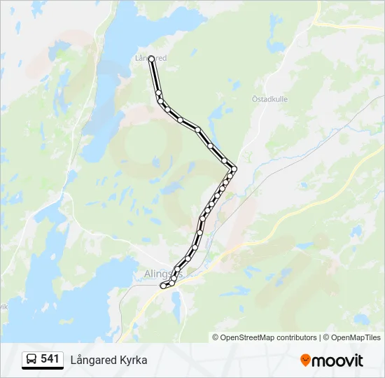 541  Line Map