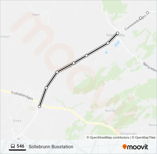 546  Line Map