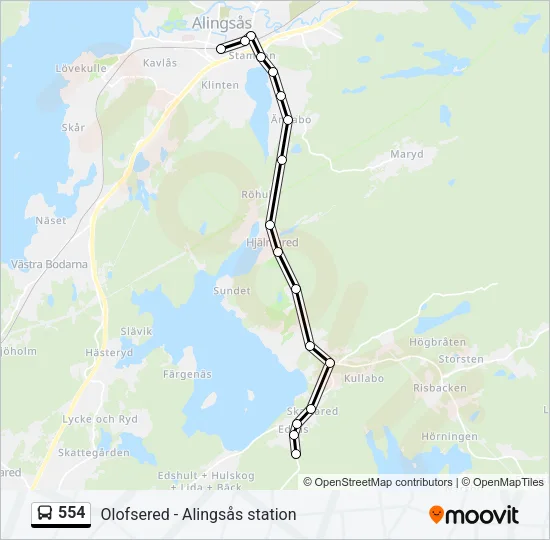 554  Line Map