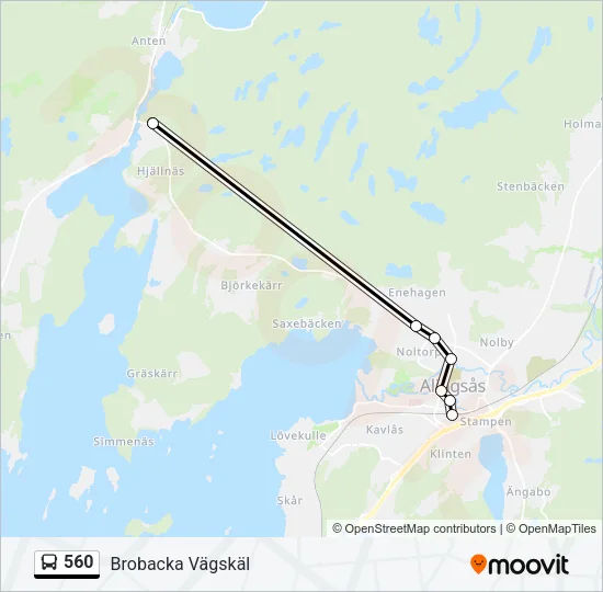 560  Line Map