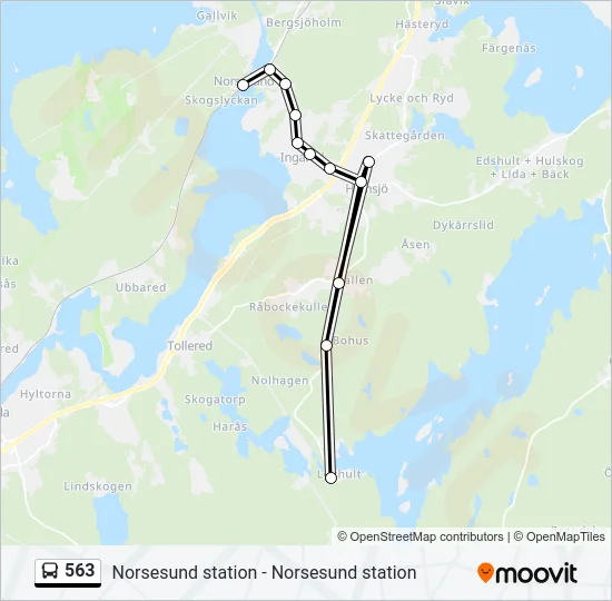 563  Line Map