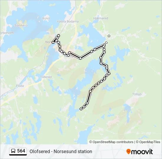 564  Line Map