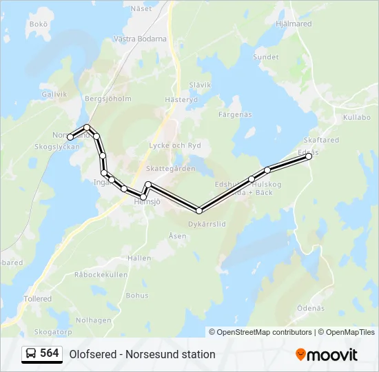 564  Line Map