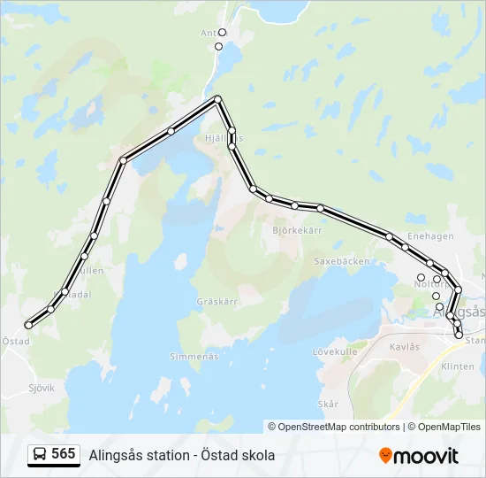 565  Line Map
