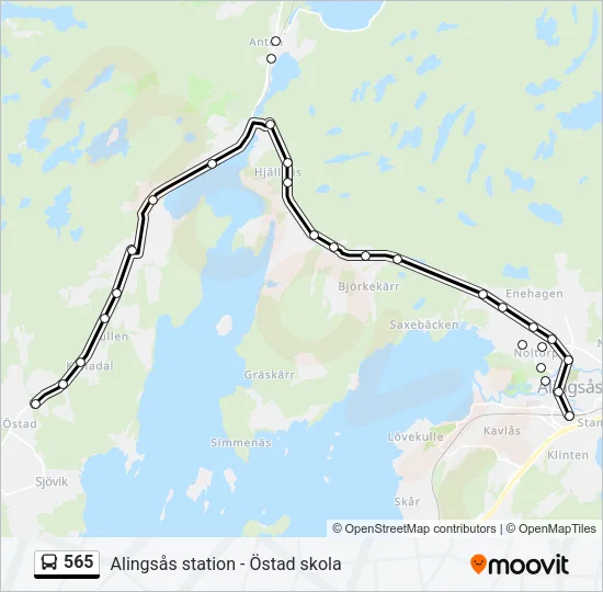 565  Line Map
