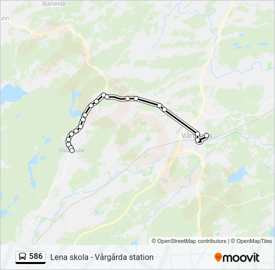 586  Line Map