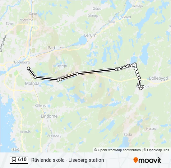 610  Line Map