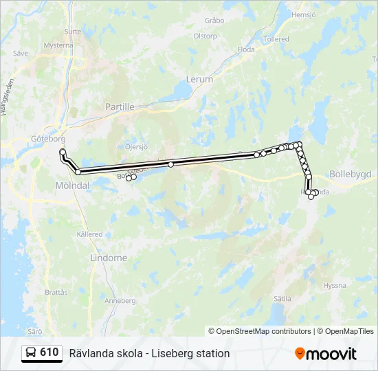 610  Line Map