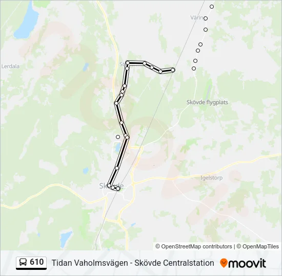 610  Line Map