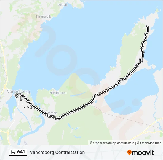 641  Line Map