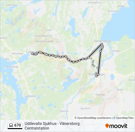 670  Line Map