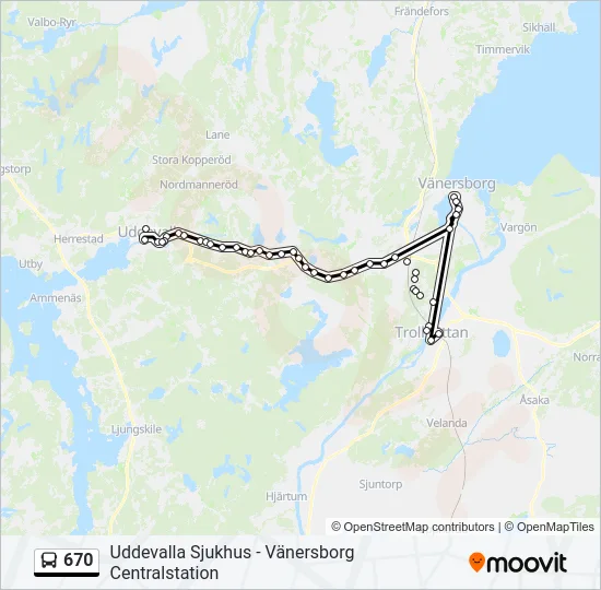 670  Line Map
