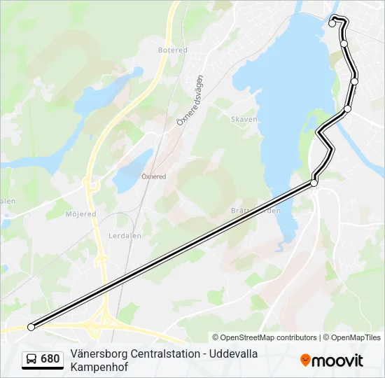 680  Line Map