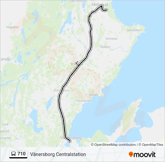 710  Line Map