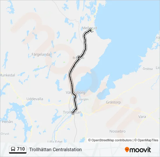 710  Line Map