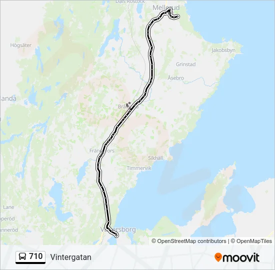 710  Line Map