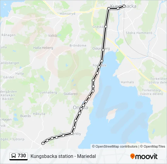 730  Line Map