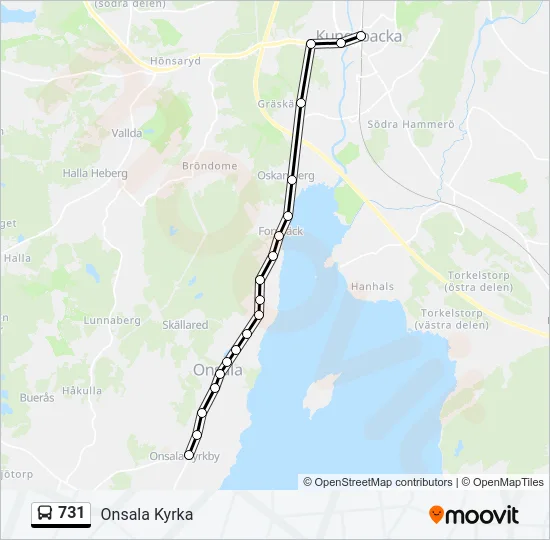 731  Line Map