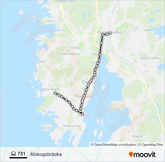 731  Line Map