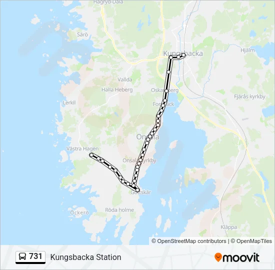 731  Line Map