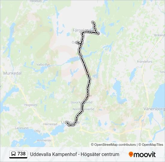 738  Line Map