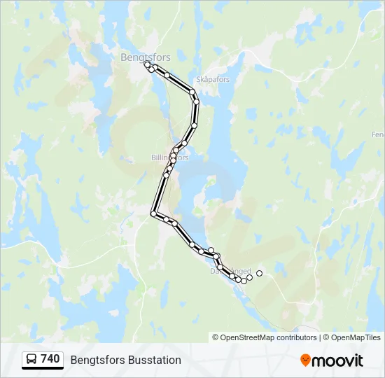 740  Line Map