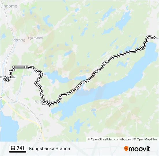 741  Line Map